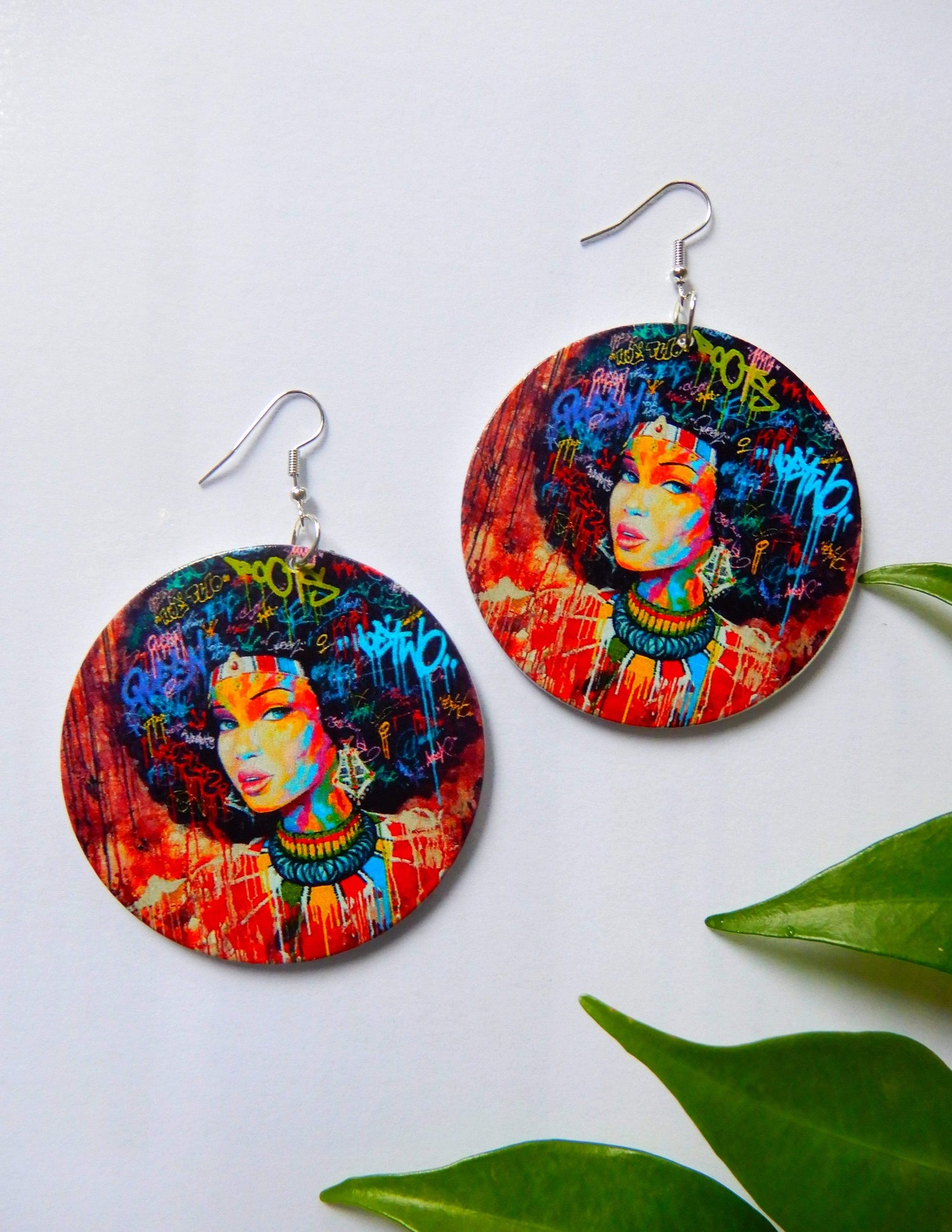 Afrix Style Women Afro Colourful Earrings