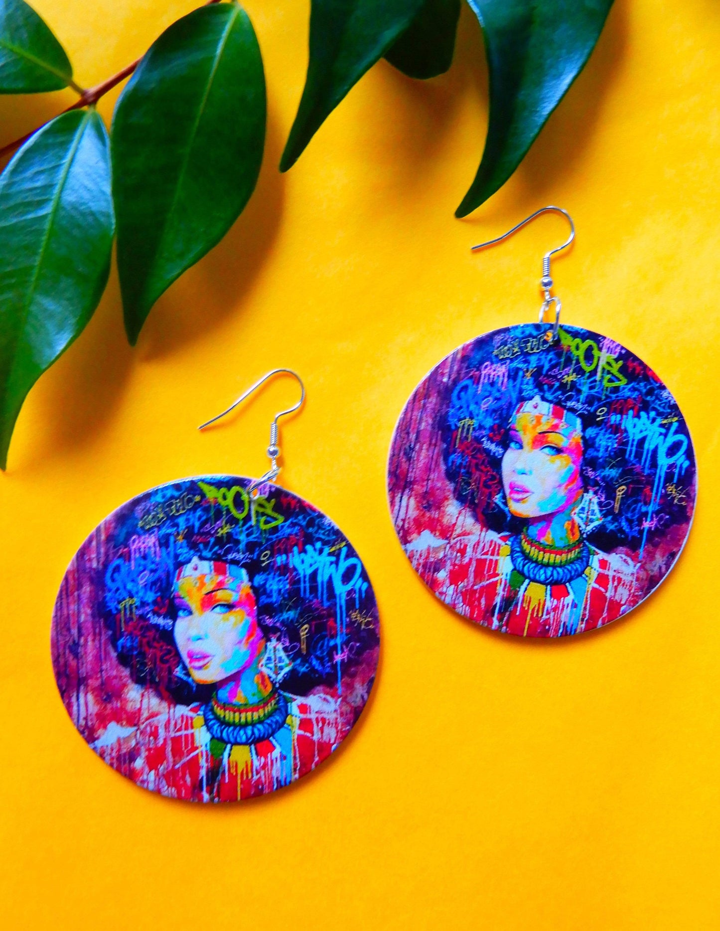 Afrix Style Women Afro Colourful Earrings