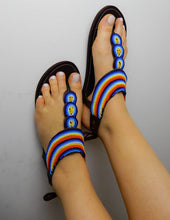 Load image into Gallery viewer, Afrix Style Womens Leather Sandals
