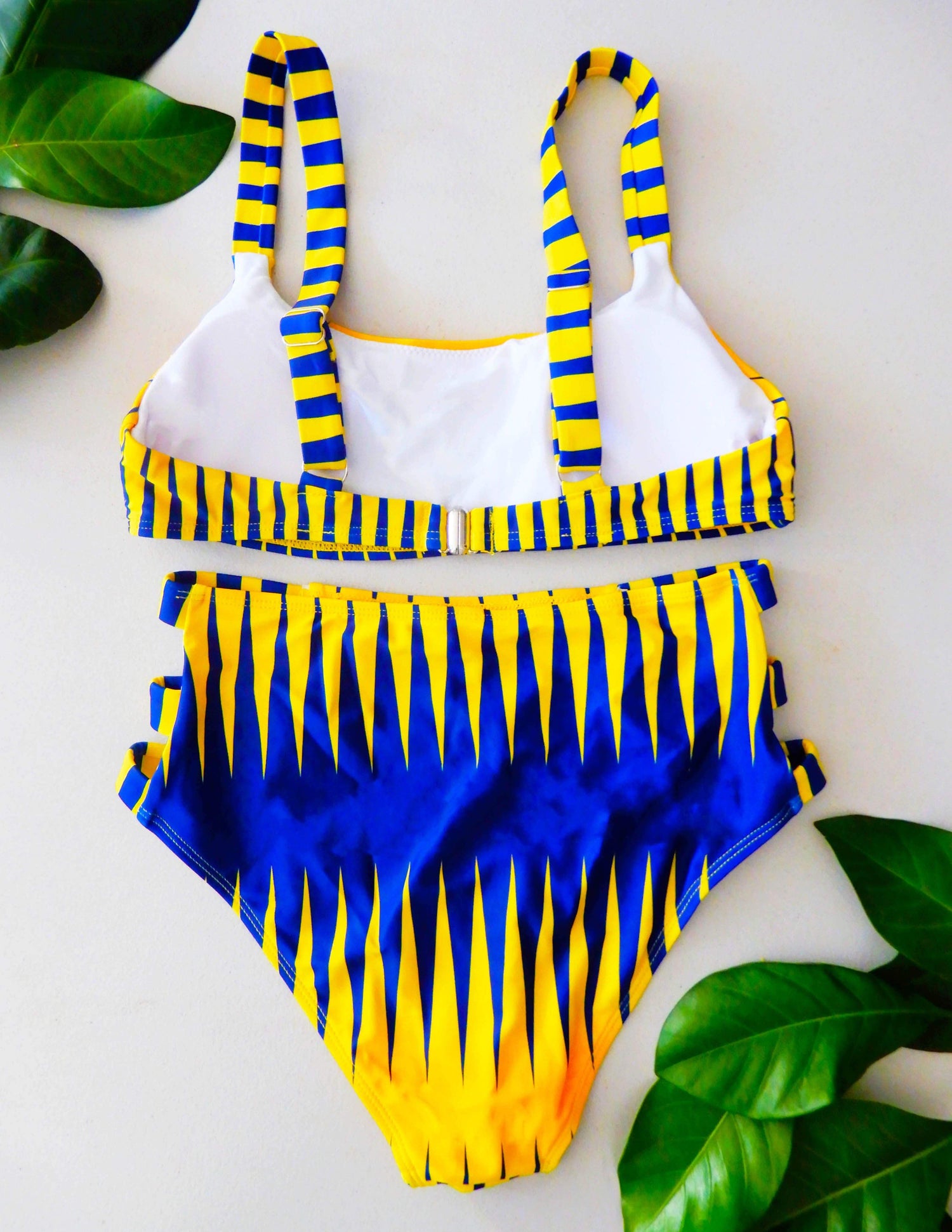 Afrix Style Zebra Stripes Bikini