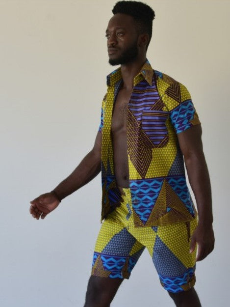 African Mens Shorts